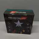 Kesfitt Christmas Tree Topper Sliver Lighted with 6 Projection Modes,Christmas Star Tree Topper Built-in LED Rotating Lights, 3D Glitter Dynamic Projection for Xmas Party Holiday Decorations (Silver)