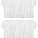 Fruit of The Loom Men's Crew Tee Undershirts, Moisture Wicking & Tag Free, X-Large Tall