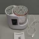 Electric Makeup Brush Cleaner Machine with Automatic Cleaning and Drying Functions Portable Makeup Brush Cleaner for All Size of Makeup Brushes Gifts for Makeup Lovers