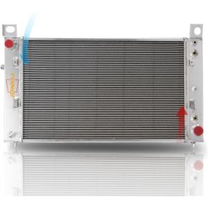 Aluminum Radiator Replacement for Chevy Silverado Sierra 1500 2500 Tahoe 1999-2012 52484047 Q2334 CU2334 RAD2334 CU2334 for Chevy for Silverado 2000 2001 2002 03 04 05 06 07 08 09 10 11