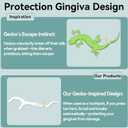 2 x LJIALCLEA Dental Floss Picks Smooth Gen5 (500 Count Gen 3)