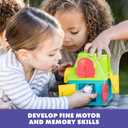 Educational Insights My First Game: Bears in Pairs - Toddler Games Ages 2-4, Animal Matching Game for Kids, Easy Turn-Taking Preschool Games for 3 Year Olds, Boys and Girls Hide & Seek Toys