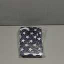 lovemyfabric Poly Cotton Stars Print 18"X18" Dinner Napkins for Dinner, Buffet Tables (4, Navy Blue)