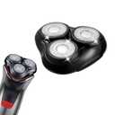 Universal Rotary Shaver Replacement Head Compatible with Remington Shaver Razor Parts for Series R3,R4,R5,R6,R7,R8,SP-3141 and SP-5161 Foils (Black/1Pack)