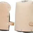 CLC Custom Leathercraft 313 Heavy Duty Leather Kneepads, Double Thick Lining, Tan