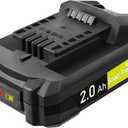 SnapFresh 20V 2.0Ah Li-ion Battery, (Not Compatible with Other Brands), Lithium-Ion Battery Support Fast Charging(BBT-DC20A)