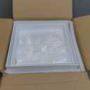 OVNTHYK 6 PCS Buffet Risers – Large White Acrylic Food Display Risers for Buffet Table, Catering & Dessert, Nesting Cube Boxes for Party, Christmas Buffet & Holiday Table Decor