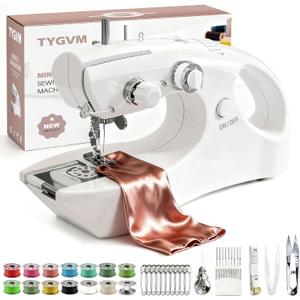 Portable Cordless Handheld Sewing Machine, 2 Modes for Two-Thread Stitching. Ideal Sewing Machine for Beginners. Mini for Home, Travel, DIY, Mending