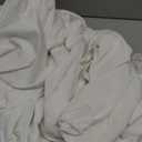 MASCOMODA Womens Dresses 2025 Fall Long Sleeve Midi Dress Casual V Neck Button Down Tiered Flowy Aline Tie Waist Shirt Dress (Small, White)