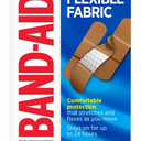 10 Extra Large Flexible Fabric Band-Aids Comfortable Protection Pack of 1