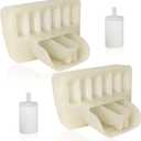 2pcs Air Filter Replacements for Hus qvarna 435 435E 440 Chainsaw Replace 544805403 599729402 Stens 605-297