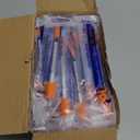 Jeringas con agujas para inyectar, U-100 31G 1ml 1/4"(6mm) jeringas, Pack of 100