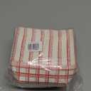 Stock Your Home Medium Paper Food Boats (100 Pack) – 2 lb Disposable Red & White Checkered Trays, Eco-Friendly Serving Boats for Concessions, Nachos & Condiments (4.5" x 2.75")