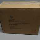 Famiware Nebula Ridge Stoneware Dinnerware Sets, Plates and Bowls Sets for 4, 12 Pieces Dishes Set, Microwave and Dishwasher Safe Kitchen Plates, Charcoal