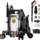 AIVOLT Electric Pressure Washer, Power Washer for Cars, Driveways & Patios
Anti-Tipping 4-Wheel Design, 5-Nozzle Set, Foam Cannon & Spray Gun, 25ft Hose & 36ft Cable, UL & CSA Certified
