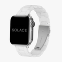 Solace Bands Lightweight Perma Watch Band - Universal Fit for Apple Watch Bands for Women and Men, iWatch Bands for 42mm 44mm 45mm  (Matte Solid)