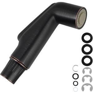Hygie Rinse Universal Fit Kitchen Sink Spray Attachment, Kitchen Sink Side Sprayer Head Compatible with Delta, Moen, Kohler and Other OEM Brands Spray Head, Oil Rubbed Bronze