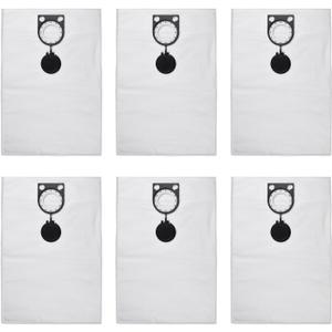 Dust Bags for Metabo for ASR 25 L for SC, for ASR 2025, for ASR 35 Robot Vacuum Cleaner, Canister Dust Collection Bags Replacement (6 Pack)