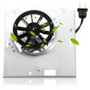 UpgradeS97012029 Fan, 663 688 Motor Assembly for Nutone Broan 663-E/688-E, 663-C/688-C, 663, 688, 662, 668, 670, 663-B/688-B, 684-C, 671-A, 689-A/B/C/D(70CFM) Bathroom Exhaust Fan Replacement Motor