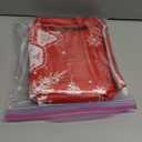 Horaldaily Christmas Tablecloth 60120 Inch Rectangular, Red Snow House Pine Trees Washable Table Cover for Party Picnic Dinner Decor