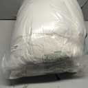 JOLLYVOGUE Ivory Queen Comforter Set, 3 Pieces Seersucker Comforters Queen Size, Lightweight & Fluffy Bedding Sets Queen for All Season with 1 Ruffle Comforter and 2 Ruffle Pillowshams