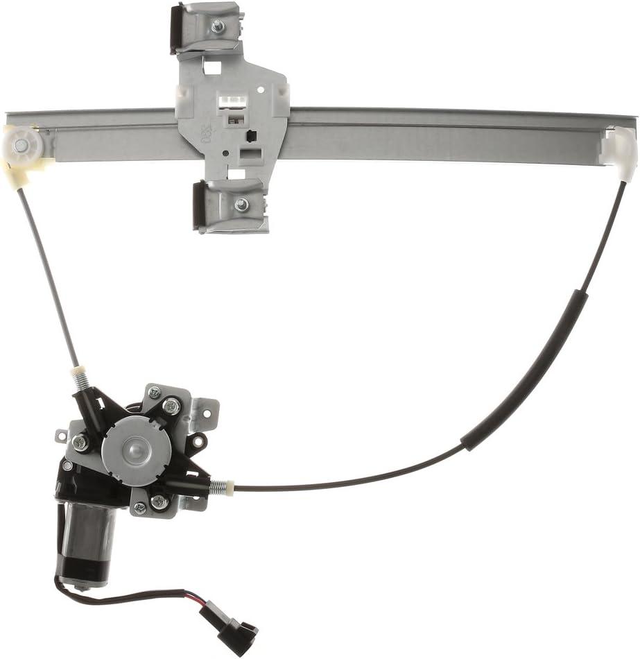 Replace HU1550100 - Rear Driver Side Power Window Regulator and Motor Assembly