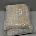 OLANLY Bathroom Rug Set 2 Piece, Soft Absorbent Microfiber Bath Mats and U-Shaped Contour Toilet Rug, Non-Slip, Machine Wash Dry, Plush Shaggy Bath Mats for Bathroom (24"x16"+24"x20", Light Beige)