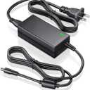 SoulBay 19V Power Cord for Samsung Monitor, 19V 4A AC/DC Adapter for Samsung 32" 27" 22" UN32J UJ590 UN22H UN32J4000 Plasma HD LED LCD TV HW-M360 Soundbar A4819-FDY A5919 Charger Replacement, 8.6 FT