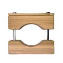 Cardinal Gates RC Round Clamp for Safety Gates - No Hole Baby Gate Banister Adapter - Wooden Baby Gate Mounting Kit - Made in the USA - 1 Pack