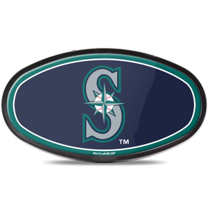 Seattle Mariners MLB 3D Polyurethane Domed Plastic Hitch Cover 2" Receiver