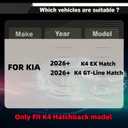 STSEV01 Rear Window Spoiler Wing for KIA K4 Hatchback 2026+ Accessories
