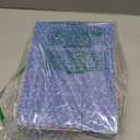 DEHVEN Large Bamboo Box Decorative, Brush, 3 Jar, Storage Box with LockBlue