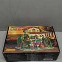 Winery Chateau House Building Set with Lights, Vineyard Castle Construction Model Home Decor, 1826 PCS Vine Estate Autumn Cabin Building Block Kit, Birthday Gift for Adults Teens Boys Girls