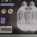 [2-Pack] BANPESTT Bug Zapper Light Bulb 2-in-1 Indoor Mosquito Zapper Gnat Trap- Electric Fly Insect Killer&Bug Catcher for Home Backyard Patio