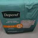 3 x Depend Adult Diapers with Tabs, Incontinence Protection with Tabs, Unisex, Small/Medium (1934" Waist, Up To 170 lbs), Maximum Absorbency, 60 Count (3 Packs of 20)