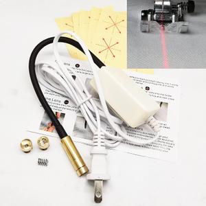 3-in-1 Sewing Machine Quilting Light with Adjustable Line, Crosshairs and Dot Illumination Heads, Sewing Machine Attachments with 5 Sheets Accurate Alignment Sticker