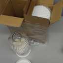 2 Pack 360 Rotating Silverware Organizer, Utensil Holder with Lid for Kitchen Counter, Silverware Caddy with Drainage Dustproof Flatware Holder for Cutlery Spoon Fork Storage, White(3 Slot)