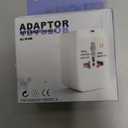 Worldwide Universal Power Adapter, All-in-One International Travel Plug Converter for USA, EU, UK, France, Italy, Australia, India - Portable Wall Charger Plug