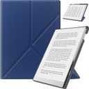 2 x HoYiXi Case for Remarkable Paper Pro 11.8 (2024 Released), with Stable Folding Stand Design and Pen Pocket, fit Remarkable Paper Tablet with 11.8 Color Display,Auto Sleep/Wake,Blue