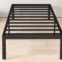 18 Inch Twin Bed Frame Metal, Platform Bed Frame Twin Size, Easy Assembly, Heavy Duty, No Box Spring Needed