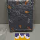 Sunheir Washable Pee Pads for Dogs 2-Pack Reusable Puppy Pads Pet Training Pads, Waterproof Dog Pee Pads for Crate, Whelping Pad, Non-Slip Protects Against Urine Leakage (Leaves - Deep Grey, 24x36)