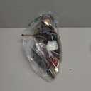 CAGLGLZ Women's Slingback Stiletto High Heels Crystal Metallic Closed Pointed Toe Pumps Patent Leather Slip on Elastic Strap 4 inch Heeled Sandals Fashion Party Dress Shoes for Women (7.5, Burgundy)