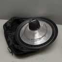 Patio Heater for Outdoor Use 1500W Electric Infrared Hanging Heater, Ceiling Mounted, Waterproof for Porch, Garage, Balcony, Overheat Protection Black