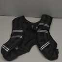 Zeerun Weighted Vest for Women & Men with Reflective Stripe and Adjustable Buckle, Comfortable & Durable Rucking Vest for Walking, Running & Strength Training (10 lb, Black)