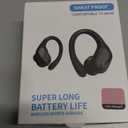 Wireless Earbuds Bluetooth Headphones 80hrs Playback Ear Buds Power Display with Noise Canceling Mic Headsets for Sports/Workout/Running Rose Gold