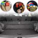 Envelope Style Automotive Elastic Trunk Middle Mesh Cargo Net for Chevrolet Blazer (RS) - Premium Trunk Organizer and Storage - Luggage Net for Crossover- Car Organizer for Chevrolet Blazer