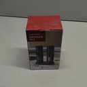 CIRCLE JOY Electric Rechargeable Salt and Pepper Grinder Set Top-Refill Automatic Pepper Mill Grinder with Charging Base, Adjustable Coarseness, Easy Filling Larger Capacity with Led for Home Kitchen