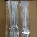 Dinner Forks, Set of 6 Top Food Grade Stainless Steel Silverware Forks, Flatware Set,8 Inches, Mirror Finish & Dishwasher Safe, New Apartment Essentials Cutlery Set