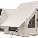 SUV Tailgate Inflatable Tent with PVC Skylight and Auto Valve, Large
