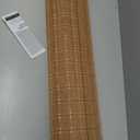 LazBlinds No Tools No Drill Cordless Bamboo Roman Shades, Light Filtering Window Treatment, Roll Up Bamboo Blinds for Windows 34.5'' W x 72'' H, Brown